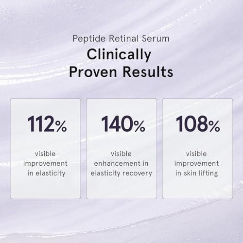 ONE THING Peptide Retinal Serum, Vitamin A, Faster Acting than Retinol, Retinaldehyde, Smooths Wrinkles, Refines Pores and Improves Elasticity, Korean Skincare 1.69 Fl.Oz, 50ml